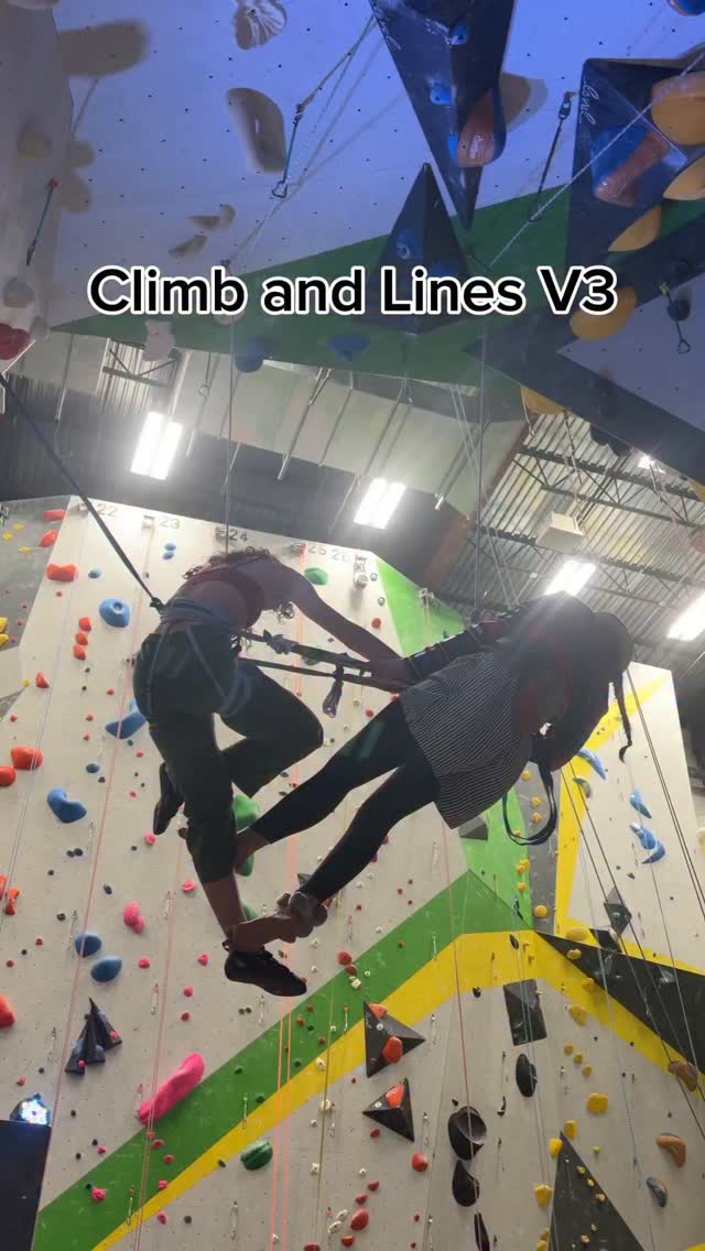 Climb and Lines] at MetroRock Bushwick