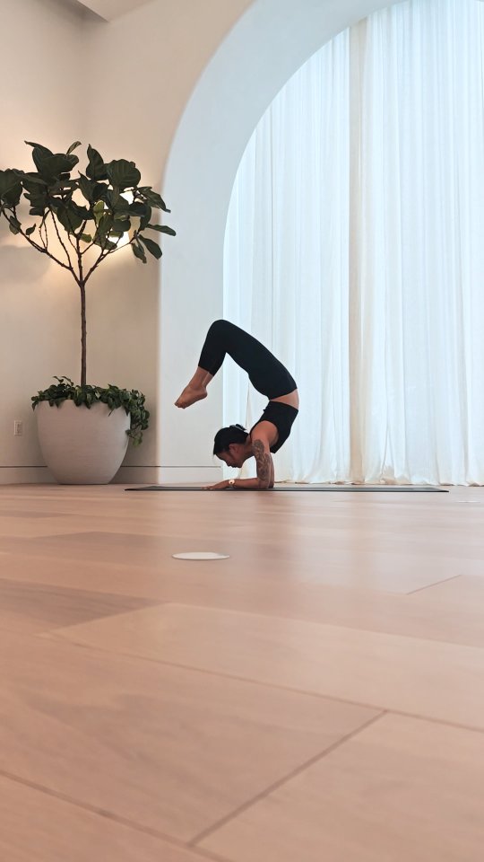 Arm Balances and Inversions Workshop (Part 1) at VITAL Climbing Gym — LES