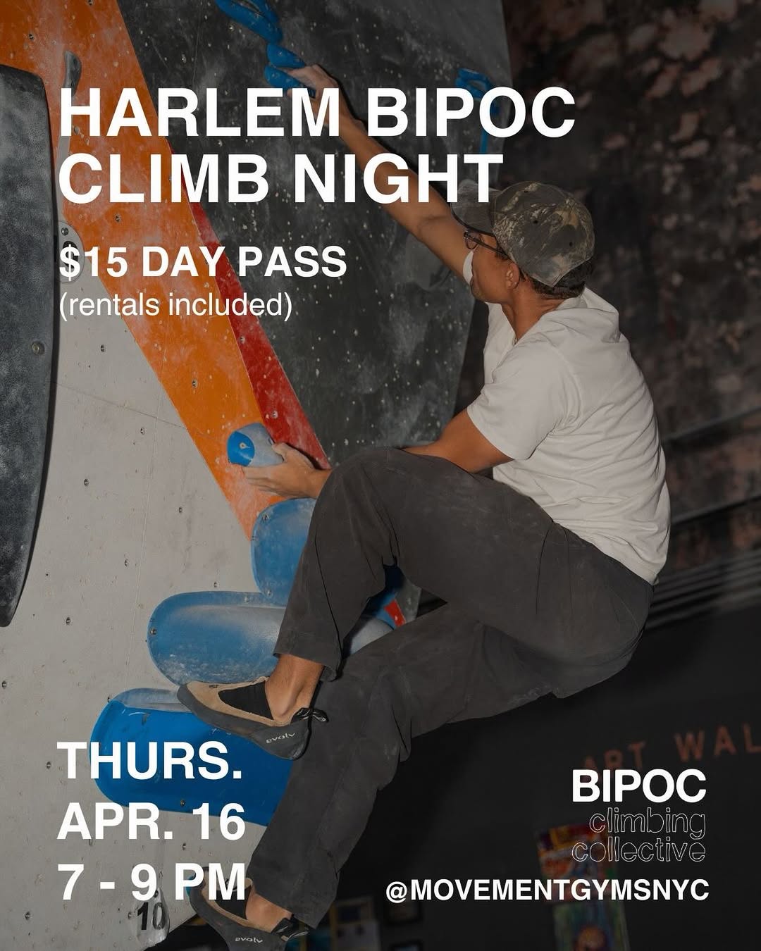 BIPOC Climb Night at Movement — Harlem
