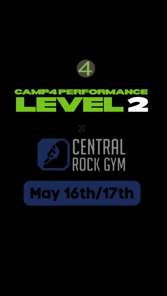 Level 2 Camp4 Performance Certification at Central Rock — Chelsea