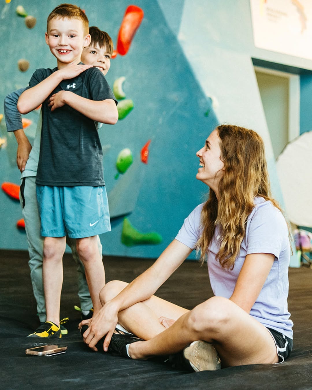 Girls + Counselors In Training Week at Bouldering Project — Brooklyn
