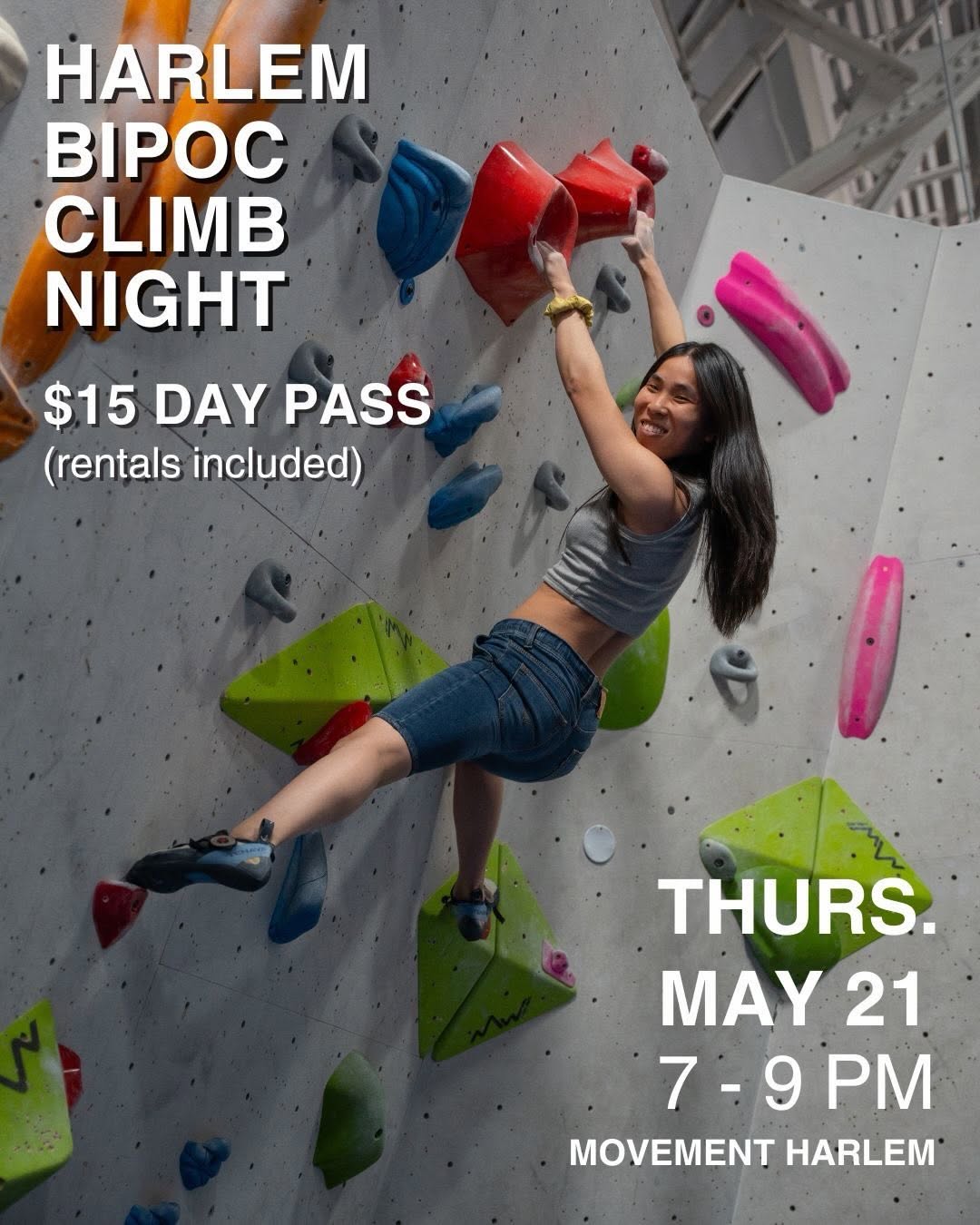BIPOC Climb Night at Movement — Harlem
